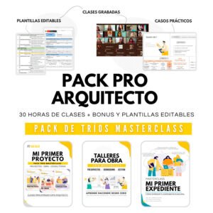 Trío Pack Pro Arquitect